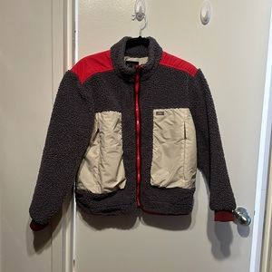 Figs Sherpa jacket small